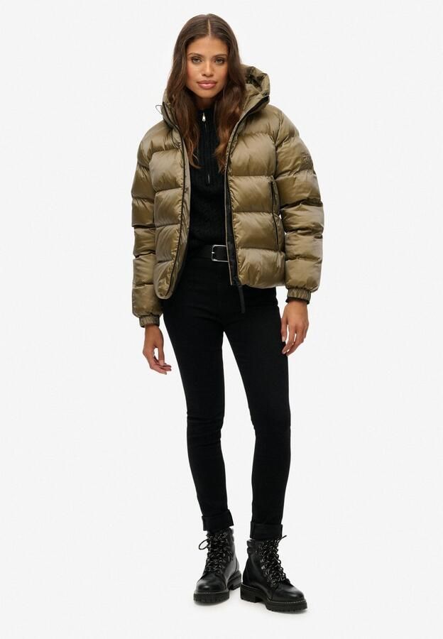 Superdry Gewatteerde jas HOODED LUXE SPORTS PUFFER - Foto 6