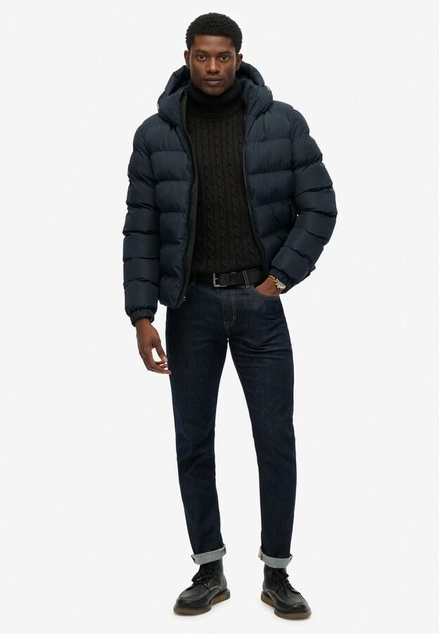 Superdry Gewatteerde jas HOODED SPORTS PUFFER JACKET - Foto 5