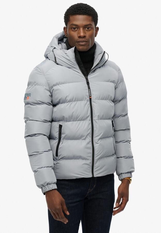 Superdry Gewatteerde jas HOODED SPORTS PUFFER JACKET - Foto 9
