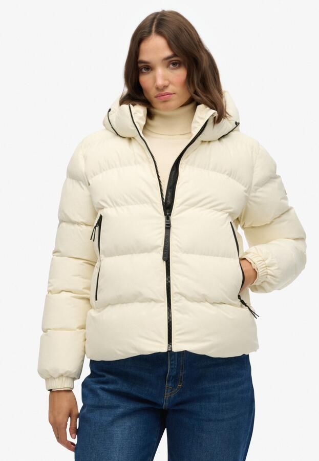Superdry Gewatteerde jas HOODED SPORTS PUFFER JACKET - Foto 9