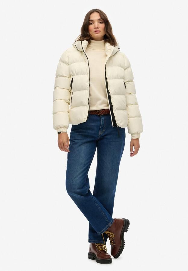 Superdry Gewatteerde jas HOODED SPORTS PUFFER JACKET - Foto 5