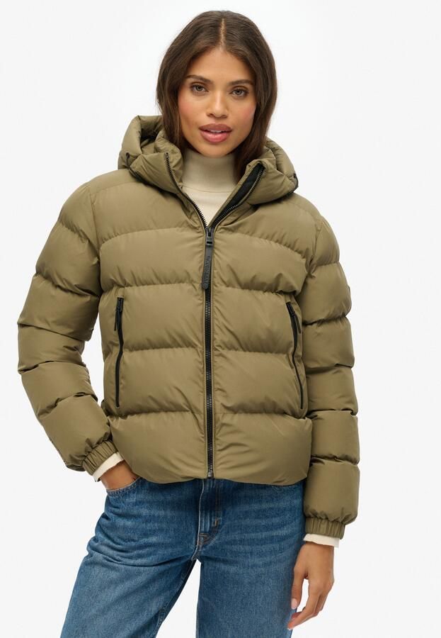 Superdry Gewatteerde jas HOODED SPORTS PUFFER JACKET - Foto 10