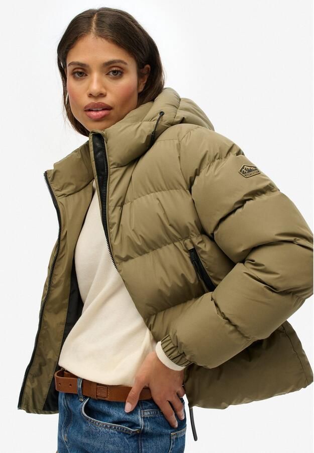 Superdry Gewatteerde jas HOODED SPORTS PUFFER JACKET - Foto 3