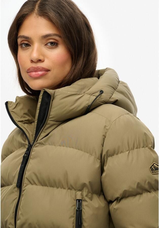 Superdry Gewatteerde jas HOODED SPORTS PUFFER JACKET