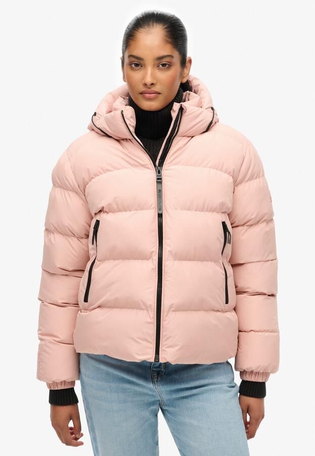 Superdry Gewatteerde jas HOODED SPORTS PUFFER JACKET - Foto 8