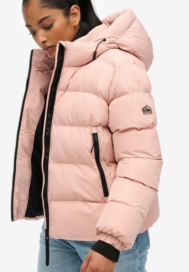 Superdry Gewatteerde jas HOODED SPORTS PUFFER JACKET - Foto 3