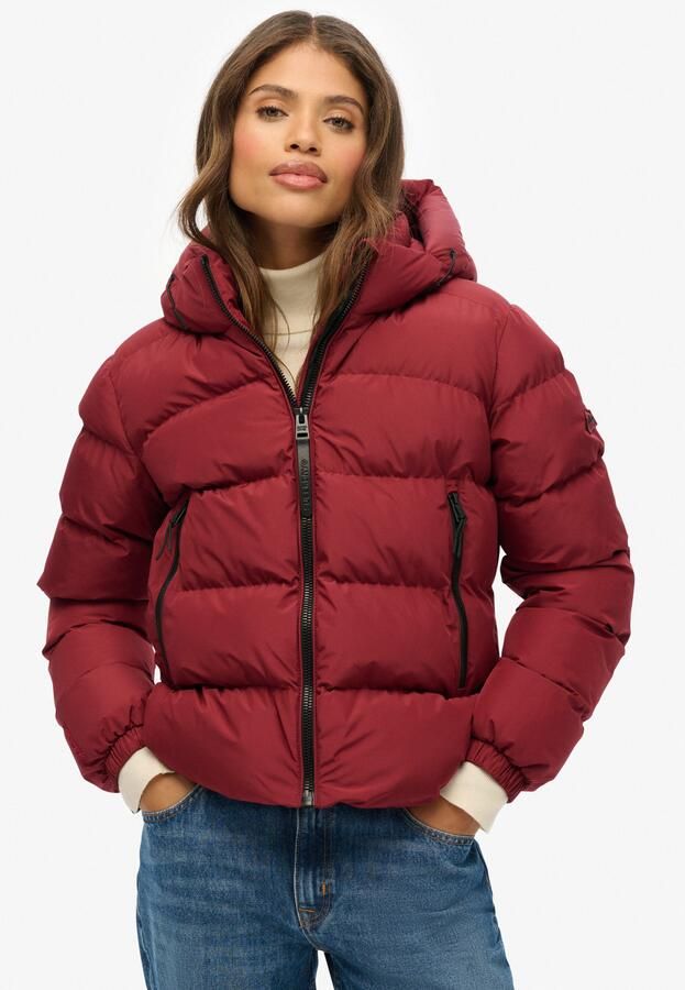 Superdry Gewatteerde jas HOODED SPORTS PUFFER JACKET - Foto 8