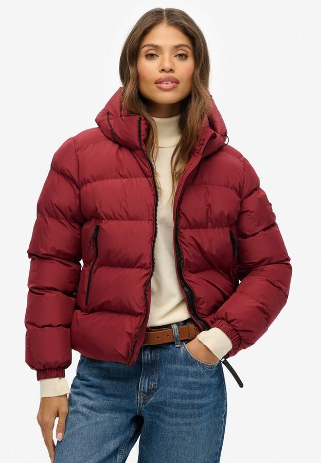 Superdry Gewatteerde jas HOODED SPORTS PUFFER JACKET - Foto 2