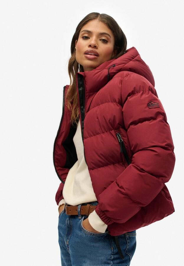 Superdry Gewatteerde jas HOODED SPORTS PUFFER JACKET - Foto 3