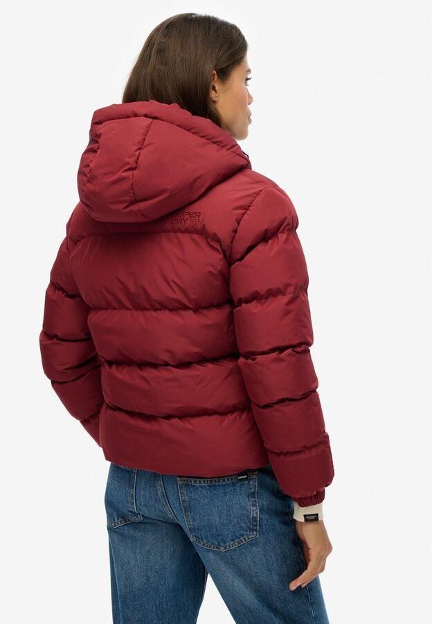 Superdry Gewatteerde jas HOODED SPORTS PUFFER JACKET - Foto 4
