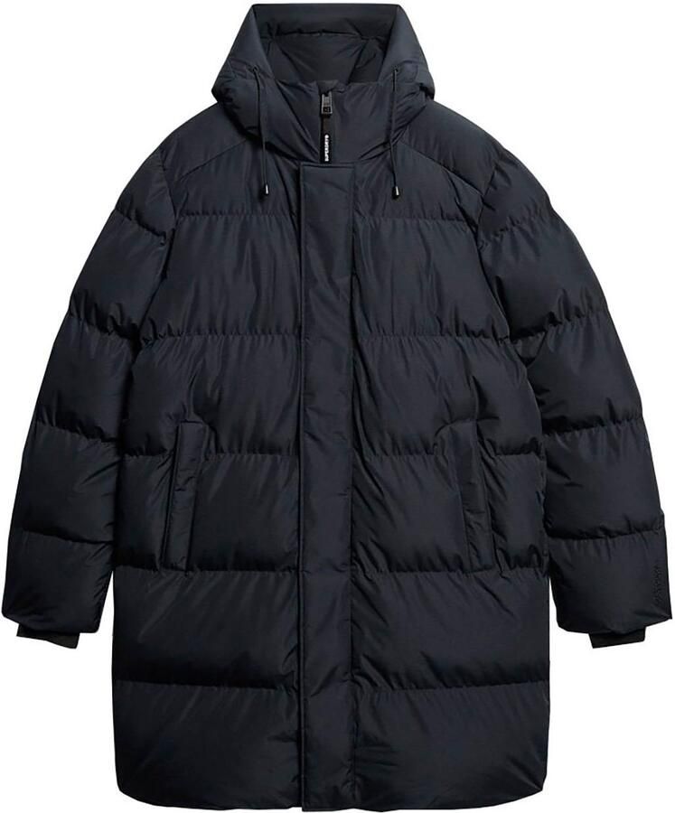 Superdry Fuji Padded Hooded Sports Puffer Mid Jas Heren