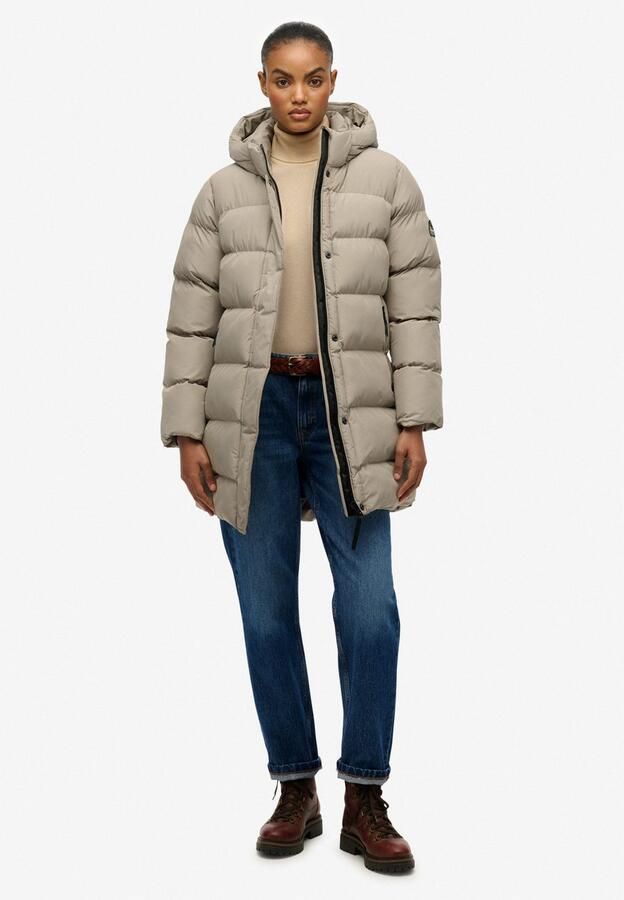 Superdry Gewatteerde jas HOODED SPORTS PUFFER MID JKT - Foto 6