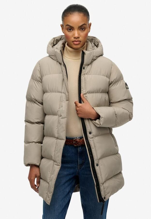 Superdry Gewatteerde jas HOODED SPORTS PUFFER MID JKT - Foto 7