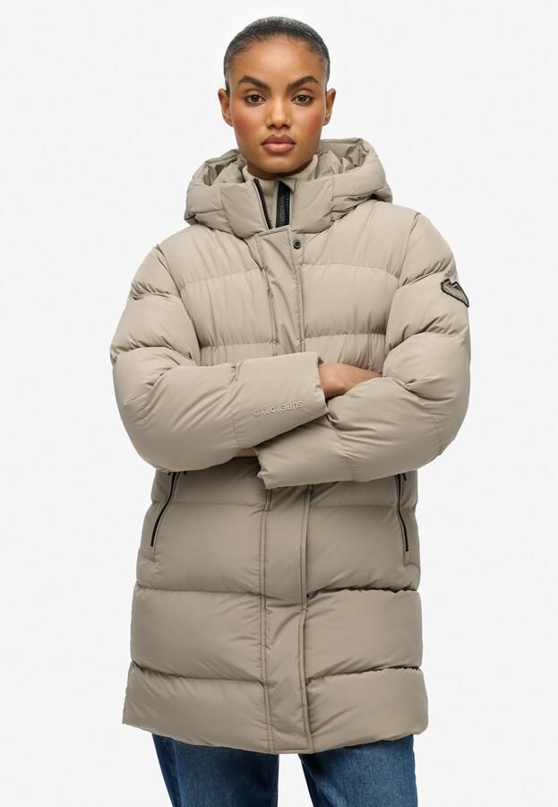 Superdry Gewatteerde jas HOODED SPORTS PUFFER MID JKT - Foto 9