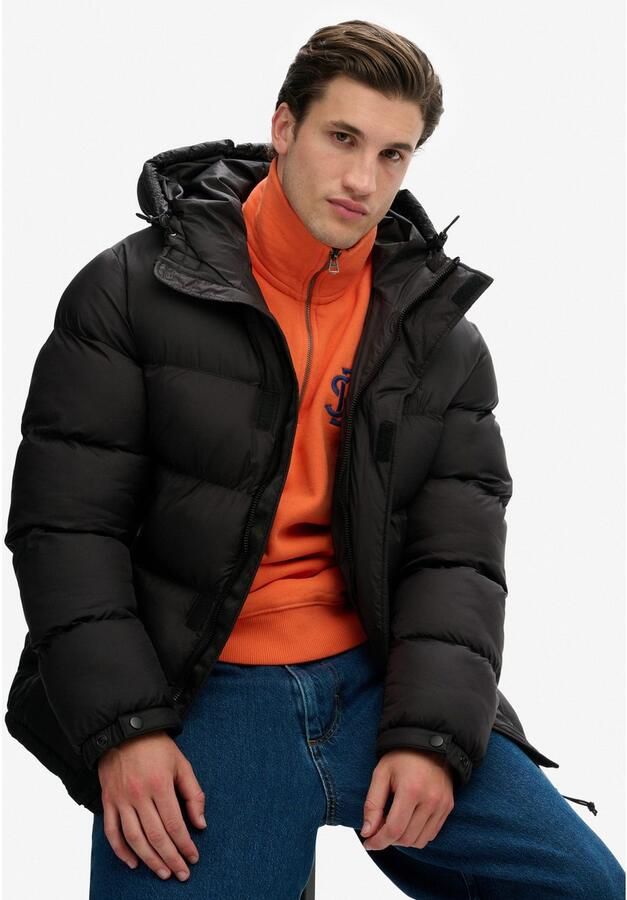 Superdry Gewatteerde jas HOODED TECH PADDED JKT