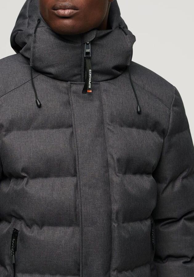 Superdry Gewatteerde jas HOODED TWEED SPORTS PUFFER JKT - Foto 2