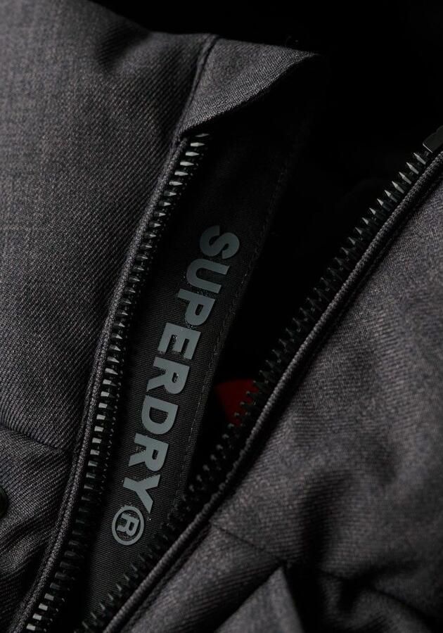 Superdry Gewatteerde jas HOODED TWEED SPORTS PUFFER JKT - Foto 4