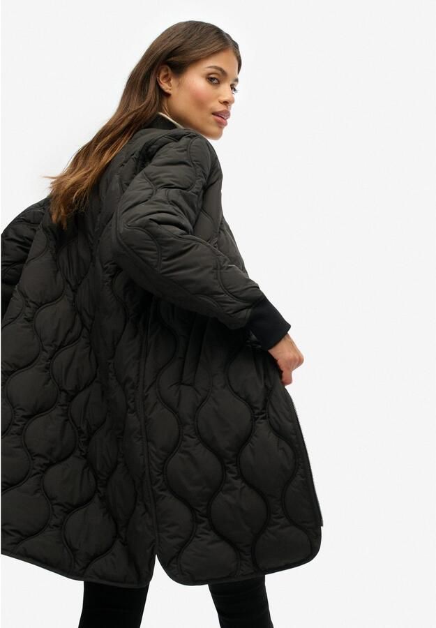 Superdry Gewatteerde jas LONG QUILTED LINER JACKET - Foto 3