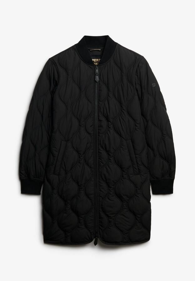 Superdry Gewatteerde jas LONG QUILTED LINER JACKET - Foto 7