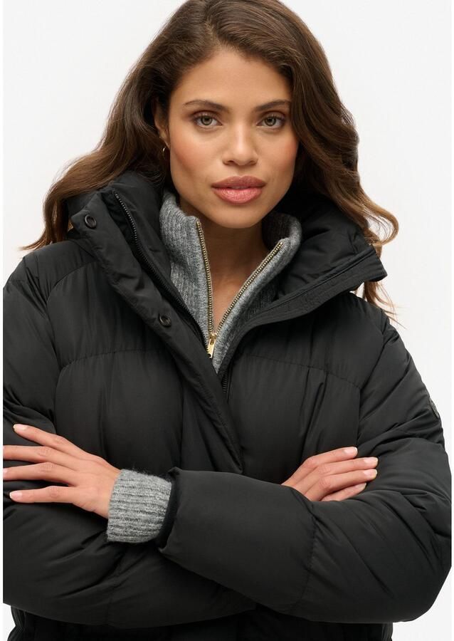 Superdry Gewatteerde jas Longline Hooded Puffer Jacket