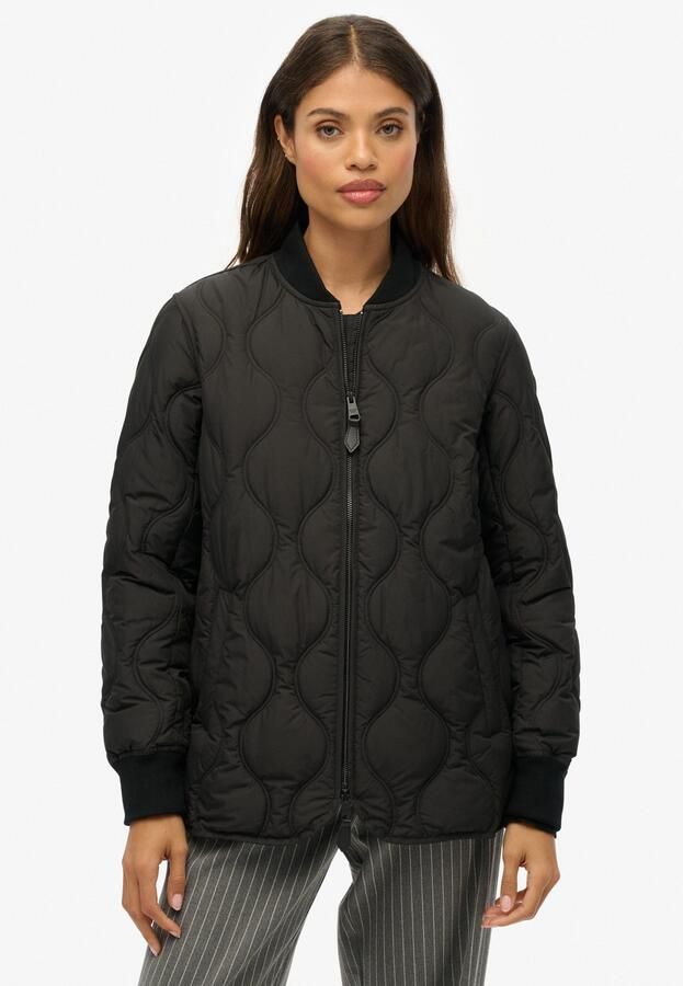 Superdry Gewatteerde jas SHORT QUILTED LINER JACKET - Foto 10
