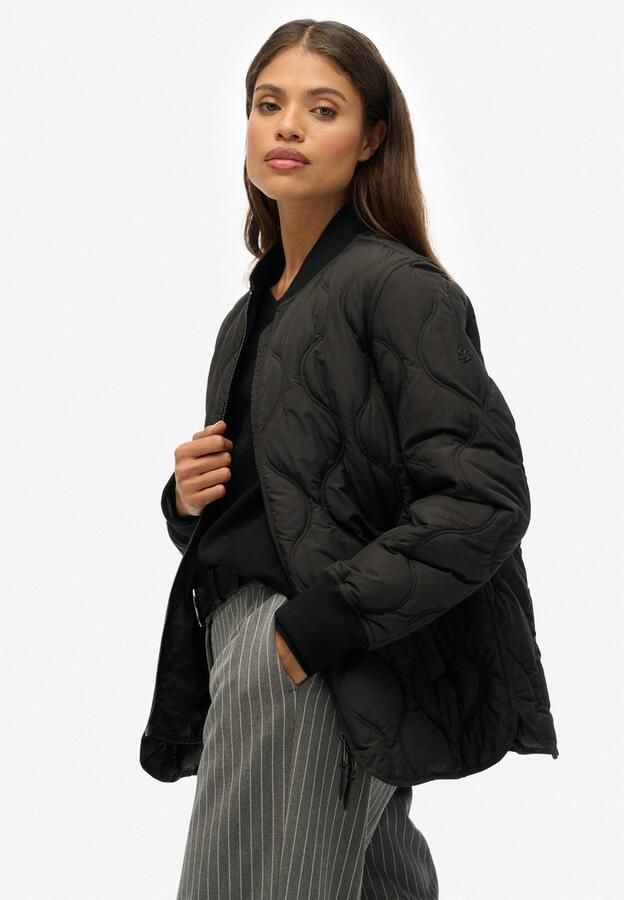 Superdry Gewatteerde jas SHORT QUILTED LINER JACKET - Foto 5