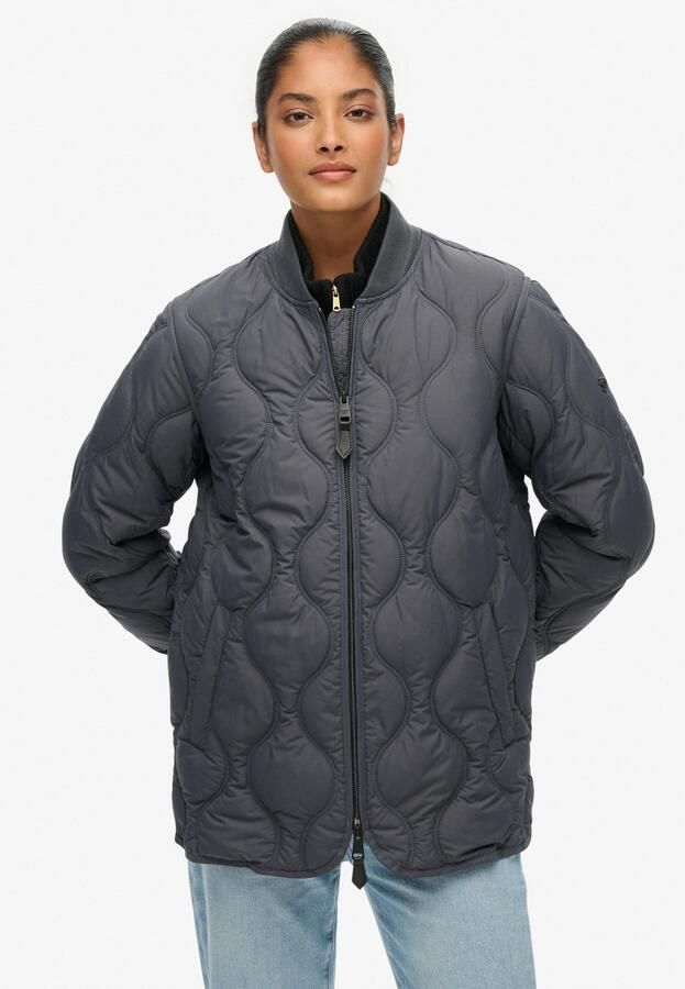 Superdry Gewatteerde jas SHORT QUILTED LINER JACKET - Foto 8