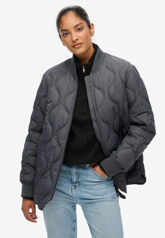 Superdry Gewatteerde jas SHORT QUILTED LINER JACKET - Foto 4