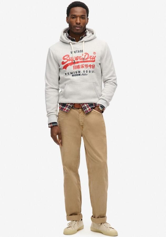 Superdry Sweater Duo Vintage Logo Pullover Hoodie - Foto 4