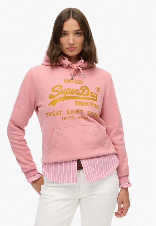 Superdry Embellished Vl Relaxed Hoodie Dames - Foto 7