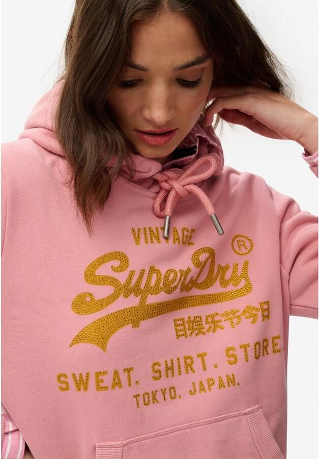 Superdry Embellished Vl Relaxed Hoodie Dames - Foto 4