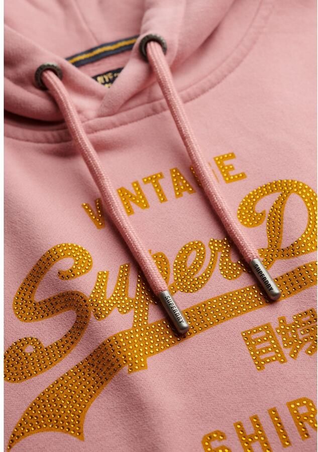 Superdry Embellished Vl Relaxed Hoodie Dames - Foto 2