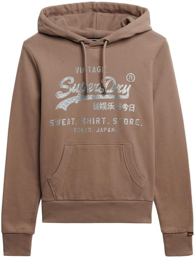Superdry Hoodie EMBELLISHED VL RELAXED HOOD