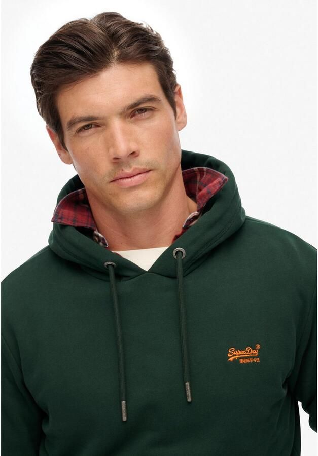 Superdry Sweater Essential-hoodie met logo-pullover