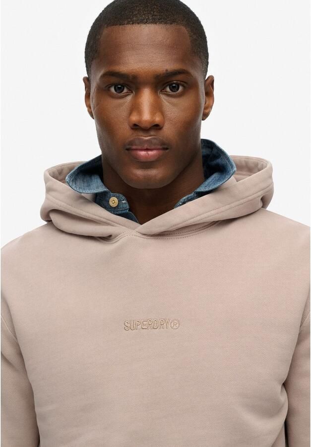 Superdry Sweater Sweatshirt à capuche et micro logo