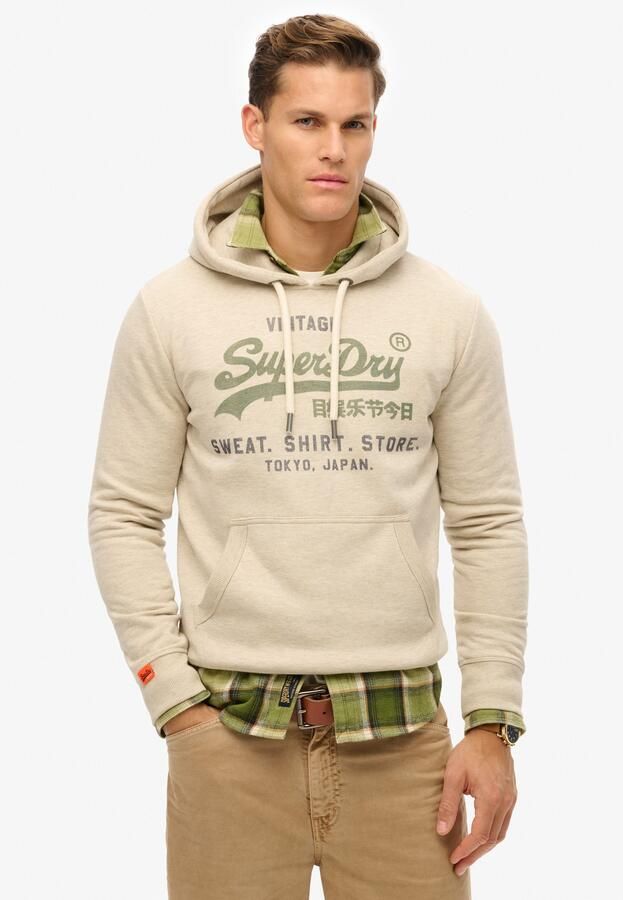 Superdry Sweater Vintage Logo Heritage Relaxed Pullover Hoodie - Foto 9