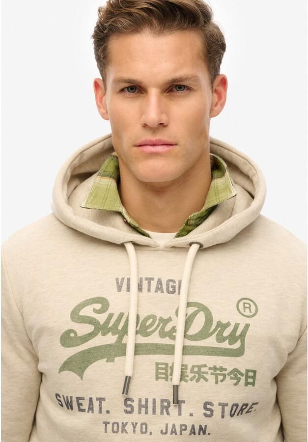 Superdry Sweater Vintage Logo Heritage Relaxed Pullover Hoodie - Foto 3