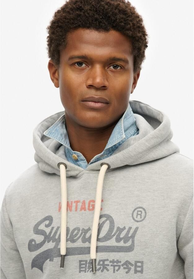 Superdry Sweater Vintage Logo Heritage Relaxed Pullover Hoodie - Foto 2