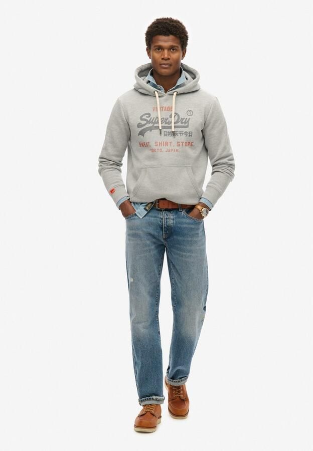 Superdry Sweater Vintage Logo Heritage Relaxed Pullover Hoodie - Foto 4