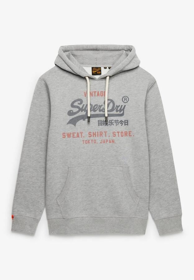 Superdry Sweater Vintage Logo Heritage Relaxed Pullover Hoodie - Foto 6