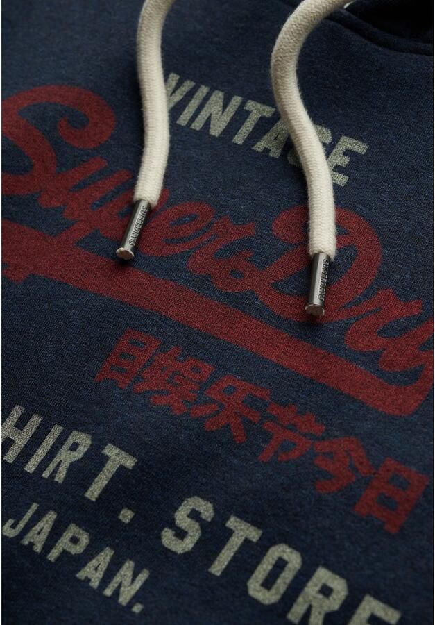 Superdry Sweater Vintage Logo Heritage Relaxed Pullover Hoodie - Foto 4