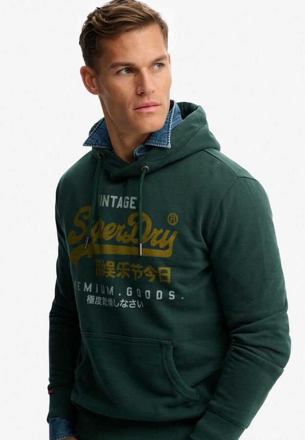 Superdry Sweater Vintage Duo Klassieke Pullover Hoodie - Foto 2