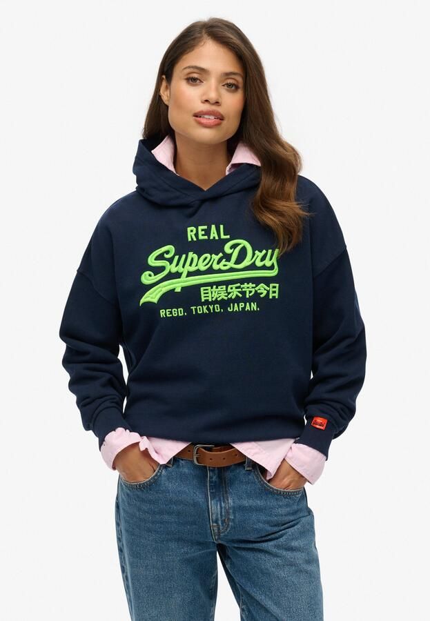 Superdry Sweater Sweatshirt à capuche femme Vl Neon - Foto 6