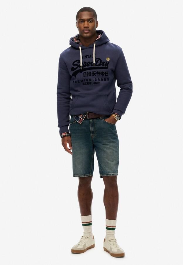 Superdry Sweater Sweatshirt à capuche Vintage Logo Ton sur Ton - Foto 3