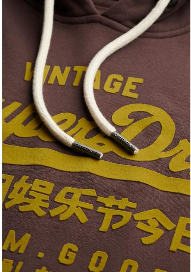 Superdry Sweater Sweatshirt à capuche Vintage Logo Ton sur Ton - Foto 2