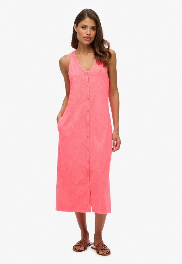 Superdry Jerseyjurk BEACH JERSEY VEST MIDI DRESS - Foto 7