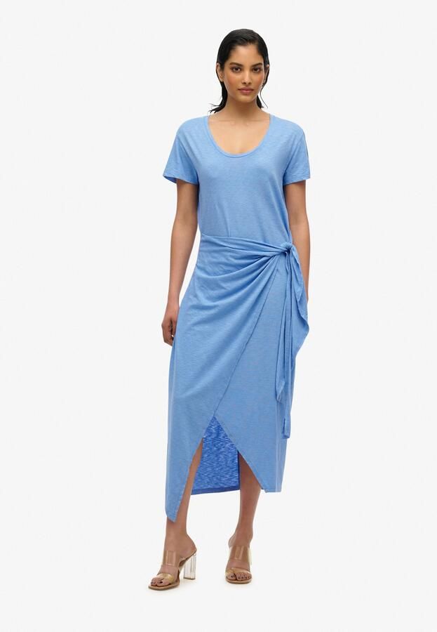 Superdry Jurk Robe portefeuille mi-longue femme - Foto 6