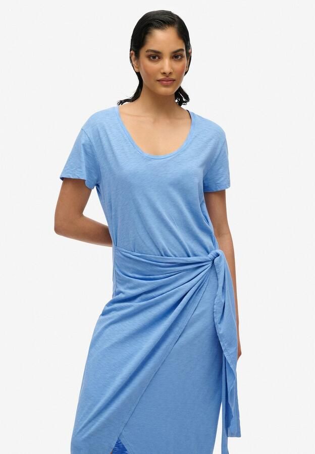 Superdry Jurk Robe portefeuille mi-longue femme - Foto 3