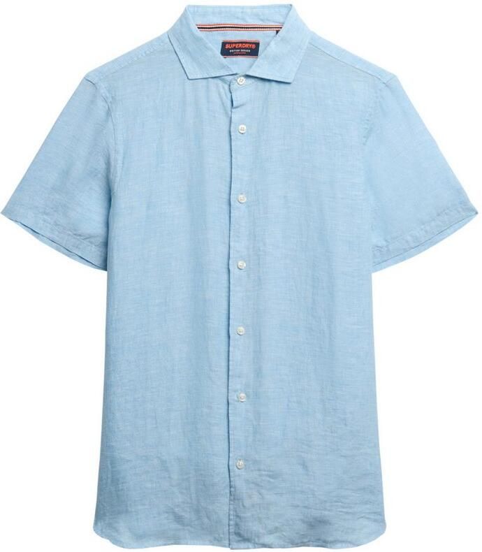 Superdry Overhemd Korte Mouw Vakantie linnen overhemd met korte mouwen - Foto 6