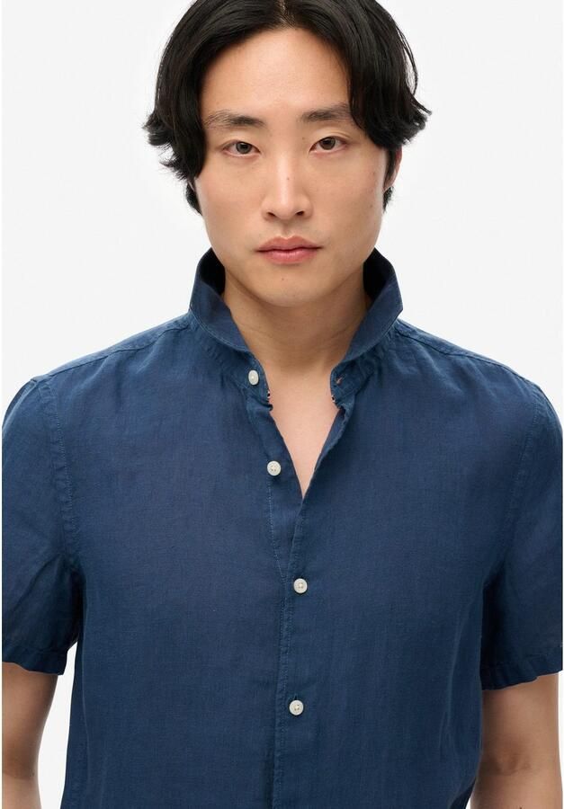 Superdry Overhemd Korte Mouw Vakantie linnen overhemd met korte mouwen - Foto 6